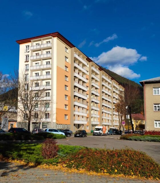 Prvý panelák v  Ružomberku