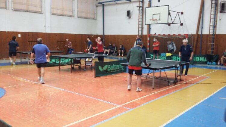 Stolnotenisová veteraniáda v Ľubochni