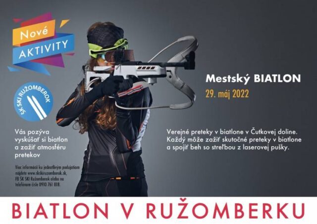 Zaujímavá biatlonová pozvánka do Čutkova