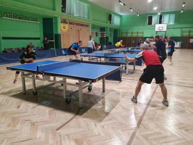 Republiková veteránska bodovačka v stolnom tenise