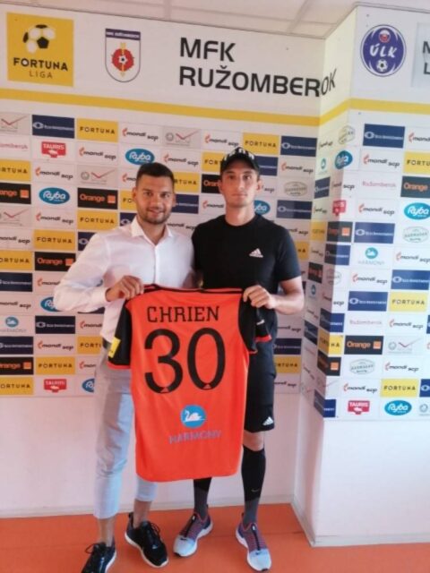 Futbalista M. Chrien opäť v ružomberskom drese