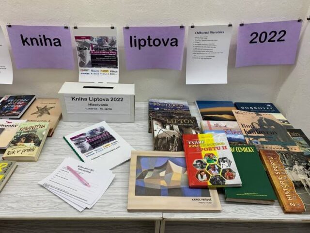 O titul Kniha Liptova súťaží 33 publikácií