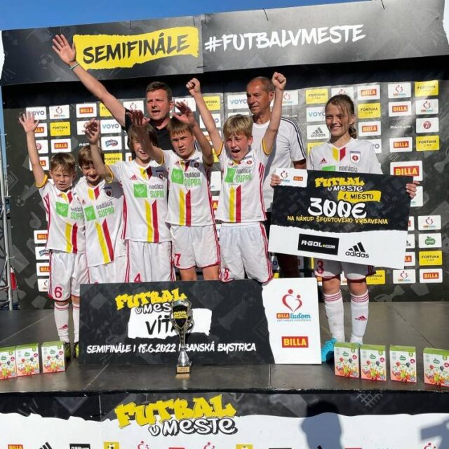 Ružomberský futbalový poter vycestuje na republikový formát Futbalu v meste