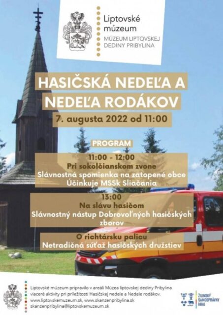 Hasiči, rodáci z rodnej obce S. Mikitu a verejnosť sa v nedeľu stretnú v Pribyline