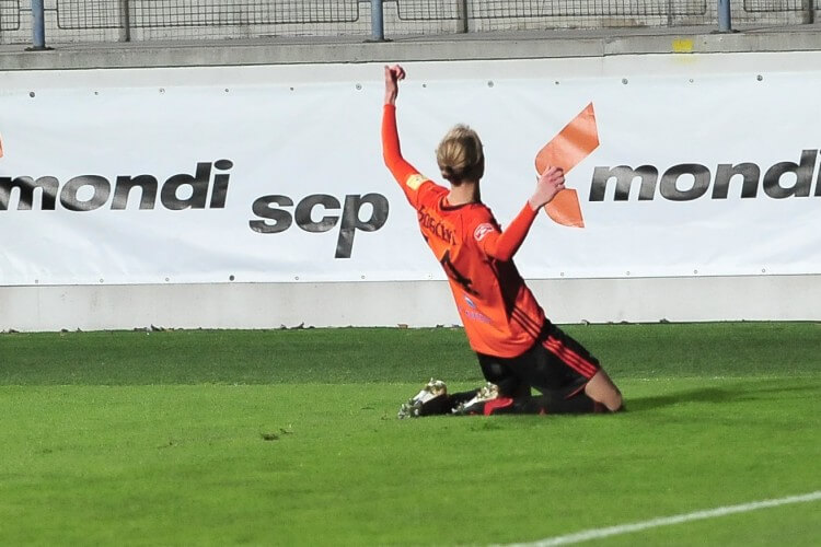 Prierez fortunaligovou jeseňou