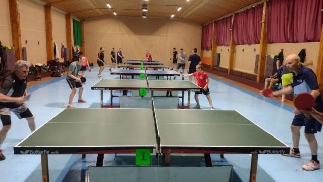 Malé jubileum stolnotenisovej spomienky na MUDr. M. Huleja