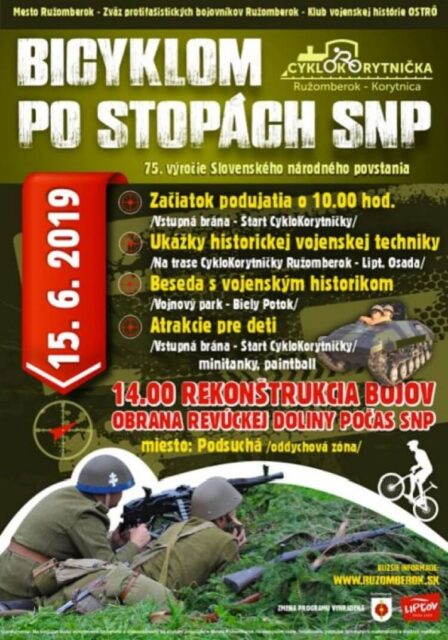 BICYKLOM PO STOPÁCH SNP