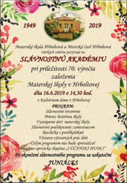 SLÁVNOSTNÁ AKADÉMIA