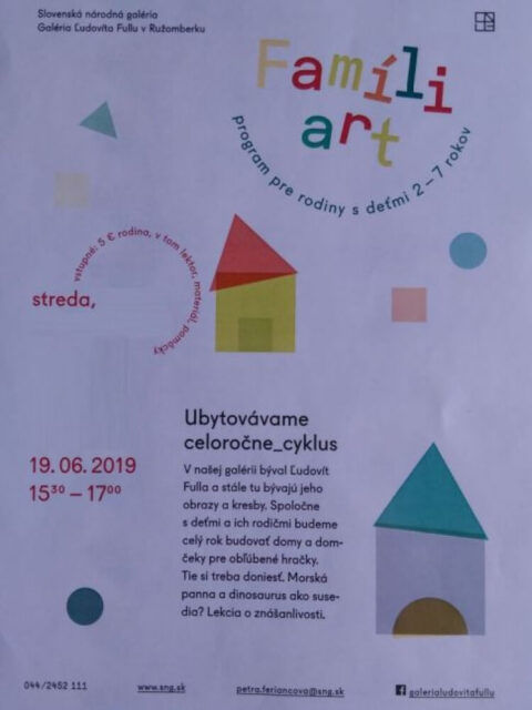 FAMÍLIART : UBYTOVÁVAME