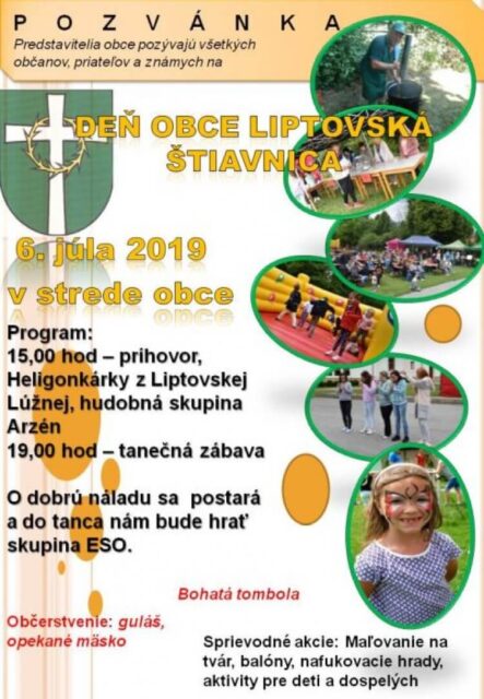 DEŇ OBCE LIPTOVSKÁ ŠTIAVNICA