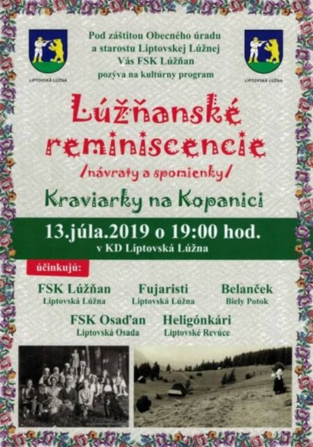 LÚŽŇANSKÉ REMINISCENCIE: KRAVIARKY NA KOPANICI