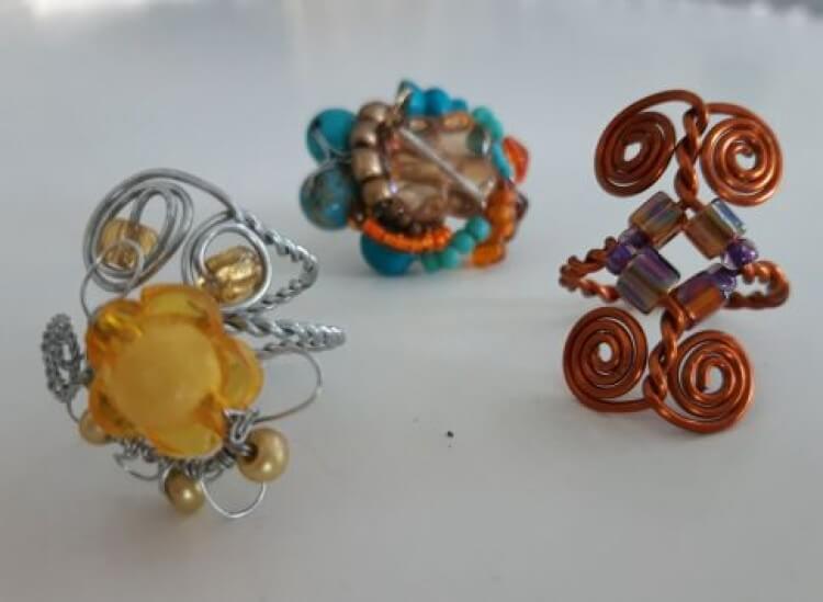 RUČNE STRUČNE: WIRE WRAPPING - PRSTEŇ