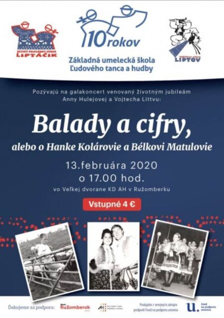 BALADY A CIFRY, ALEBO O HANKE KOLÁROVIE A BÉLKOVI MATULOVIE