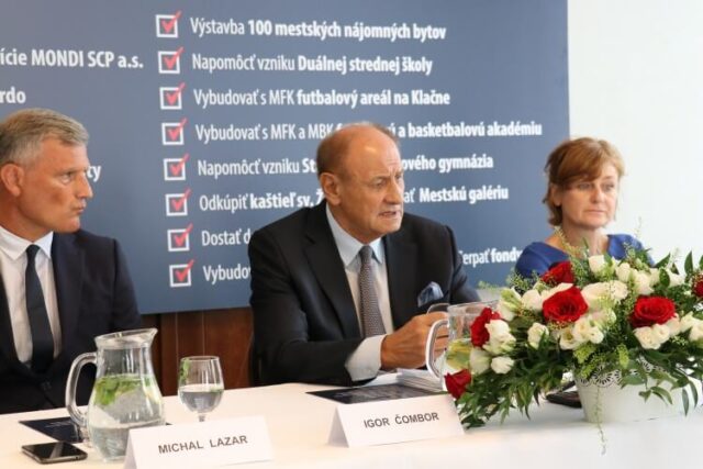 Primátor Igor Čombor zabojuje o hlasy voličov po druhý raz
