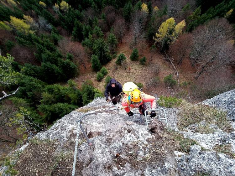 Jedinú ferratu v Liptove opätovne sprístupnili