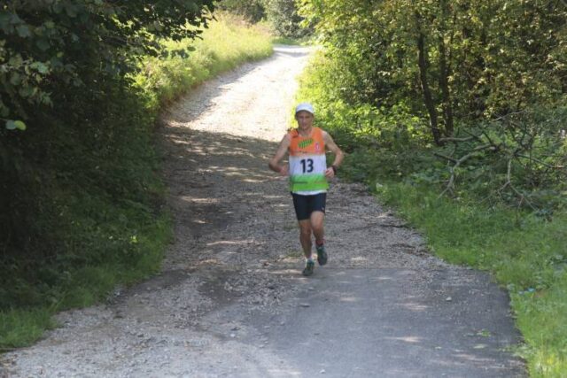 Najprv jazda na bicykli a potom bežecký úsek do kopca