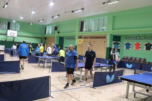Ružomberok privíta starých pánov i zrelé dámy s pingpongovou loptičkou