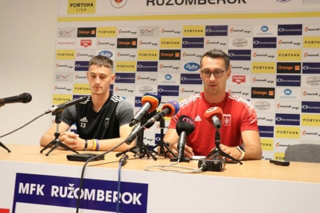 Z tlačovej konferencie MFK Ružomberok