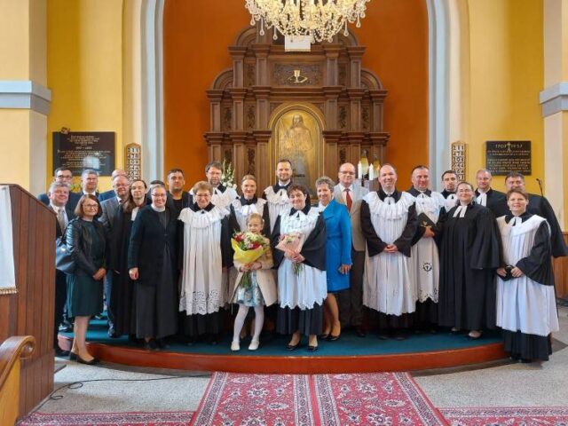 Radostné chvíle v evanjelickom kostole  - inštalovali nových duchovných