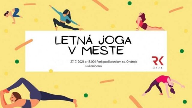 Letná joga v meste