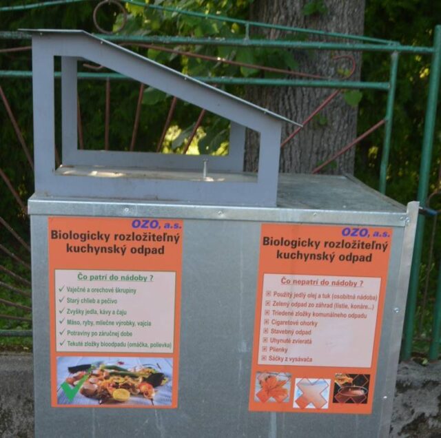 Prví začali so zberom kuchynského odpadu