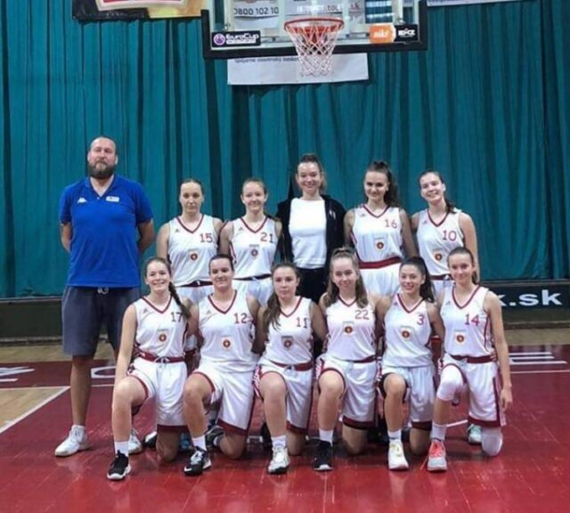 Pohľad na basketbalové kadetky