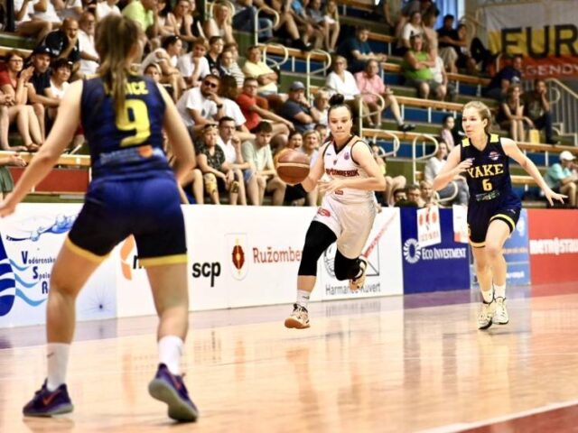 Titul do Košíc, ružomberské basketbalistky so striebornými medailami