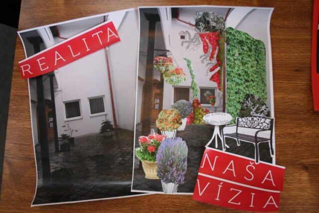 V priestoroch knižnice vyrastie záhrada