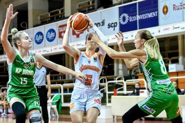 V prípravnom zápase basketbalistiek: MBK Ružomberok - KP Brno 72:72