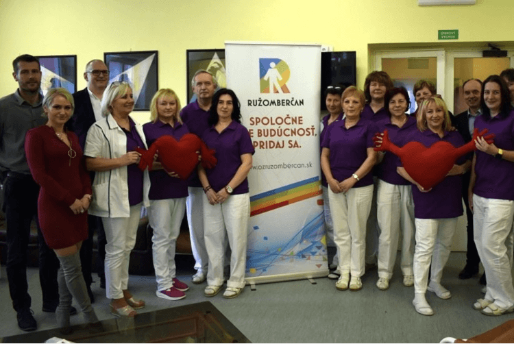 Valentínsku kvapku krvi podporili Mondi SCP a OZ Ružomberčan