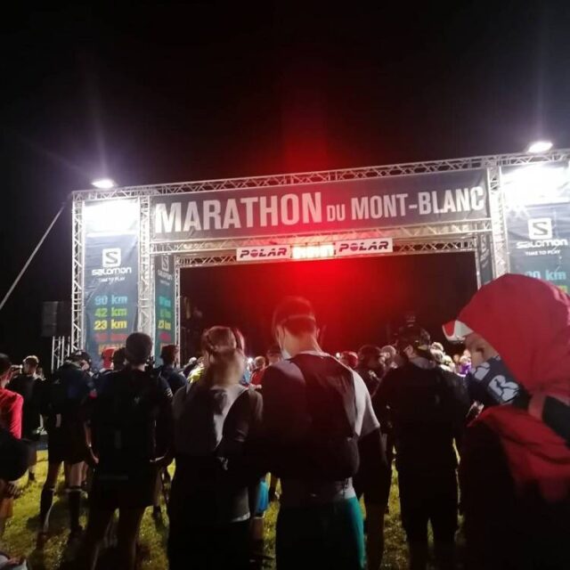 M. Kubová zlatá na Maratóne du Mont Blanc