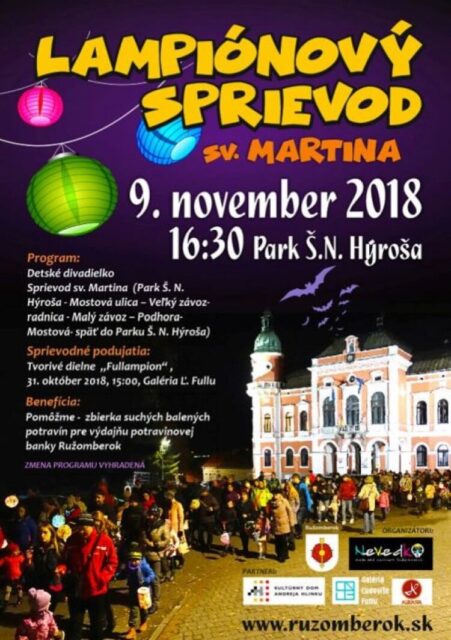 VIII. LAMPIÓNOVÝ SPRIEVOD SV. MARTINA