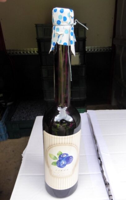 Nepovolený predaj čučoriedkového likéru