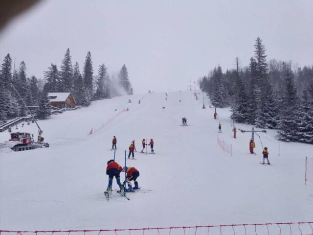 Ružomberská zjazdárska mladá zmena v Ždiari