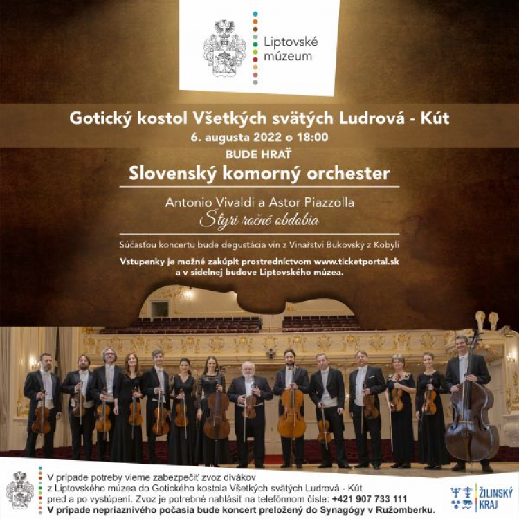 Štyri ročné obdobia, štyri husľové koncerty v Ludrovej