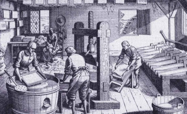 História výroby papiera v Ružomberku