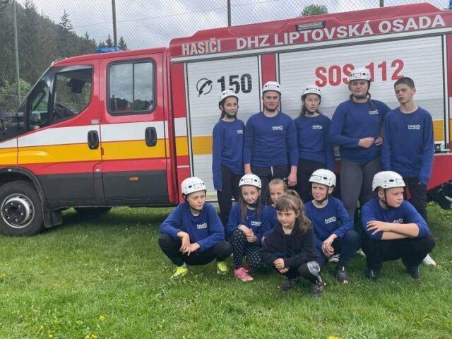 Detské hasičské zápolenie