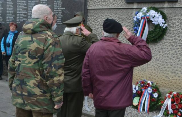 Pietna spomienka pri príležitosti ukončenia druhej svetovej vojny