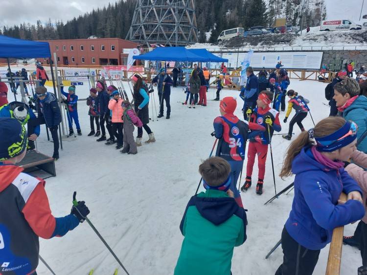 Záverečné kolo národného pohára bežkárov