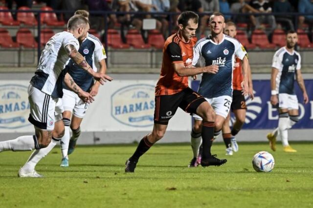 V 7. kole Fortuna ligy: Ružomberok - Slovan 0:1