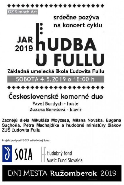 HUDBA U FULLU: ČESKOSLOVENSKÉ KOMORNÉ DUO