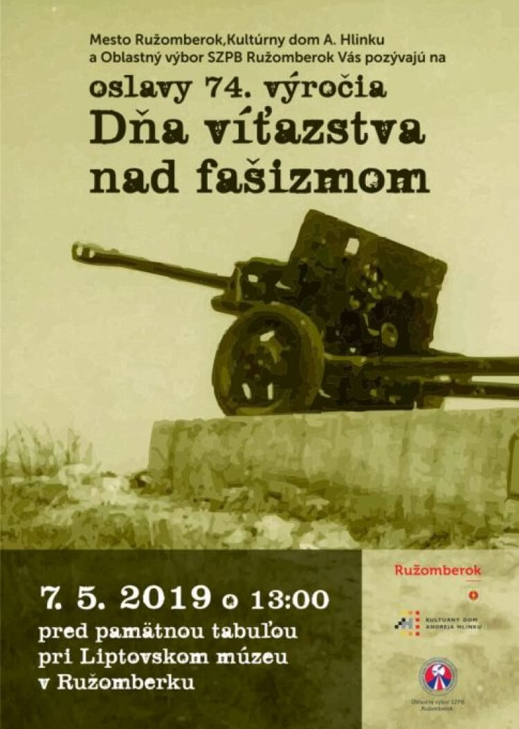 OSLAVY 74. VÝROČIA DŇA VÍŤAZSTVA NAD FAŠIZMOM