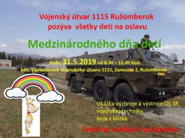 DEŇ DETÍ VO VOJENSKOM ÚTVARE 1115