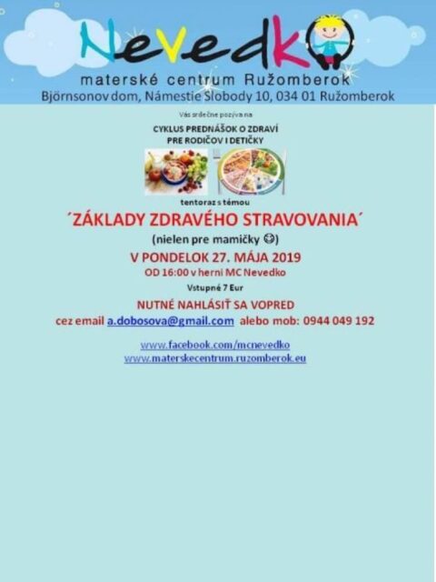 ZÁKLADY ZDRAVÉHO STRAVOVANIA