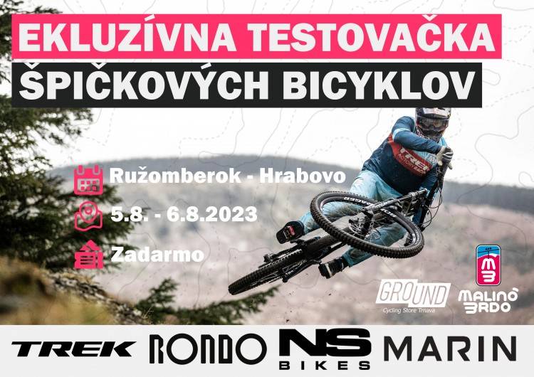 V Hrabove si verejnosť môže sprobovať rôzne dvojkolesové tátoše