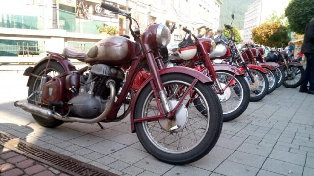 Fanúšikovia motocyklov JAWA 500 sa v Ružomberku stretli už deviatykrát