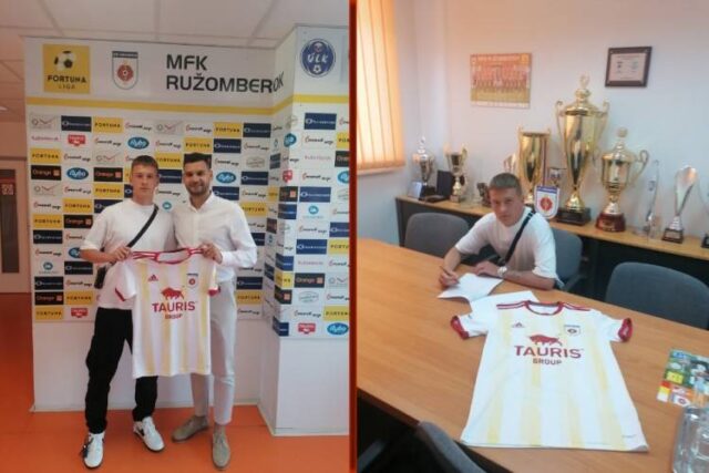 Z Trenčína do Ružomberka prestúpil mladý reprezentant A. Tučný