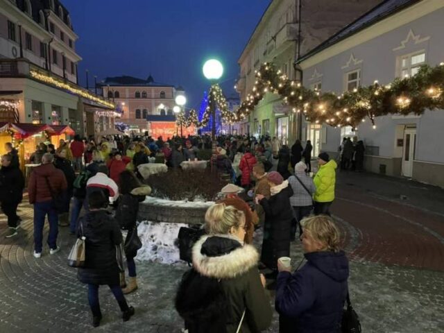 Ružomberské Vianoce sú v plnom prúde