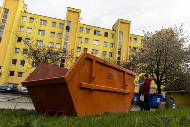 Veľkokapacitné kontajnery so zmenami
