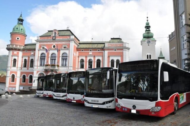 V Ružomberku už jazdia nové autobusy